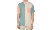 IrieDaily Viscolo SSL Shirt Men - T-shirts IrieDaily - Green - 513B240-496-L - Size: L