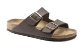 Birkenstock Arizona BS Dark Brown Narrow Fit Unisex - Sandals Birkenstock - Brown - 51703-7.5 - Size: 7.5