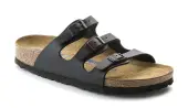 Birkenstock Florida BS Black Regular Fit Unisex - Sandals Birkenstock - Black - 53011-3.5 - Size: 3.5