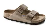 Birkenstock Arizona Soft Footbed Oiled Nubuck Leather Narrow Fit Unisex - Sandals Birkenstock - Brown - 552813-8 - Size: 8