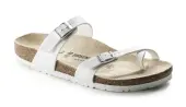Birkenstock Mayari Birko-Flor Regular Fit Unisex - Sandals Birkenstock - White - 71051-5 - Size: 5
