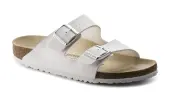 Birkenstock Arizona BF White Regular Fit Unisex - Sandals Birkenstock - White - 51731-11.5 - Size: 11.5
