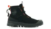 Palladium Pampa Travel Lite Black Men - Shoes Palladium - Black - 77039-008-M-10 - Size: 10