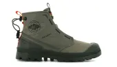 Palladium Pampa Travel Lite Dusky Green Men - Shoes Palladium - Green - 77039-308-M-5.5 - Size: 5.5