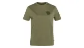 Fjällräven fox Boxy Logo Tee W Women - T-shirts Fjällräven - Green - F87153-620-M - Size: M