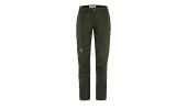 Fjällräven Karla Pro Trousers Curved W Deep Forest Women - Pants Fjällräven - Green - F89727-662-36 - Size: 36