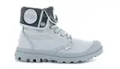 Palladium Boots US Baggy Matel W Women - Shoes Palladium - Grey - 92353-095-M-4 - Size: 4
