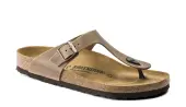 Birkenstock Gizeh NU Oiled Tabacco Brown Narrow Fit Women - Sandals Birkenstock - Brown - 943813-7.5 - Size: 7.5