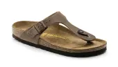 Birkenstock Gizeh NU Oiled Tabacco Brown Regular Fit Women - Sandals Birkenstock - Brown - 943811-3.5 - Size: 3.5