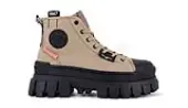Palladium Revolt HI TX Women - Shoes Palladium - Light Brown - 97242-307-M-6.5 - Size: 6.5