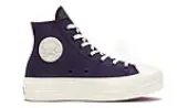Converse Chuck Taylor All Star Lift Platform Tonal Jacquard Women - Sneakers Converse - Blue - A00887C-6.5 - Size: 6.5
