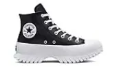 Converse Chuck Taylor All Star Lugged 2.0 Leather Women - Sneakers Converse - Black - A03704C-5 - Size: 5