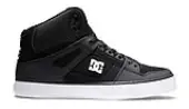 DC Shoes Pure High Top WC Black/Black/White Men - Sneakers DC Shoes - Black - ADYS400043-BLW-8.5 - Size: 8.5