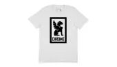 Chrome Industries Lock Up Tee Men - T-shirts Chrome - White - AP-177-WT-S - Size: S
