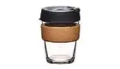 KeepCup Cork Brew Black M - 12oz / 340ml Unisex - Cup Keepcup - Black - BCBLA12-One-size - Size: One size