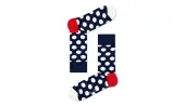 Happy Socks Big Dot Sock Unisex - Socks Happy Socks - Black - BDO01-6650-4-7 - Size: 4-7
