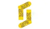 Happy Socks Beatles Lines Sock Unisex - Socks Happy Socks - Yellow - BEA01-2203-4-7 - Size: 4-7