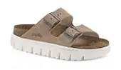 Birkenstock Arizona Chunky Suede Leather Women - Sandals Birkenstock - Brown - 1024950-2.5 - Size: 2.5