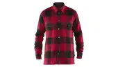 Fjällräven Canada Shirt M Red Men - Shirt Fjällräven - Red - F90631-320-L - Size: L