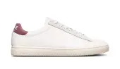 Clae Bradley California White Leather Panama Women - Sneakers Clae - White - CL23CBR03-6 - Size: 6