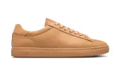Clae Bradley Camel Brown Leather Men - Sneakers Clae - Brown - CL23CBR11-8.5 - Size: 8.5