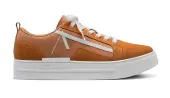ARKK Copenhagen Sommr Canvas PET Suede R-H20 Golden Ocher White - Men Men - Sneakers ARKK Copenhagen - Orange - CO6612-0338-M-9 - Size: 9