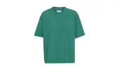 Colorful Standard Oversized Organic T-Shirt Women - T-shirts Colorful Standard - Green - CS2056-PG-XS - Size: XS