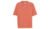Colorful Standard Oversized Organic T-Shirt Dark Amber Men - T-shirts Colorful Standard - Orange - CS2056-DA-XL - Size: XL