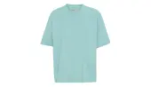 Colorful Standard Oversized Organic T-Shirt Teal Blue Men - T-shirts Colorful Standard - Green - CS2056-TB-S - Size: S