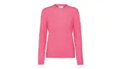 Colorful Standard Women Light Merino Wool Crew Women - Hoodies and Sweatshirts Colorful Standard - Pink - CS5084-BG-L - Size: L