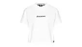 Dickies S/S Loretto W Tee White Women - T-shirts Dickies - White - DK0A4XBA-WHX-M - Size: M