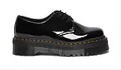 Dr. Martens 1461 Quad Patent Leather Platform Men - Shoes Dr. Martens - Black - DM26647001-6.5 - Size: 6.5