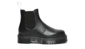 Dr. Martens Vegan 2976 Quad Mono Chelsea Boots Men - Shoes Dr. Martens - Black - DM27560001-7 - Size: 7