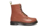 Dr. Martens 1460 Serena Faux Fur Leather Boots Women - Shoes Dr. Martens - Brown - DM27782225-3 - Size: 3
