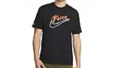Nike Force Swoosh Men - T-shirts Nike - Black - DN2974-010-XL - Size: XL