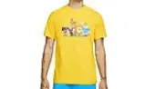 Nike Basketball T-Shirt Men - T-shirts Nike - Yellow - DN3003-709-S - Size: S