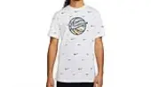 Nike Swoosh Ball T-shirt Men - T-shirts Nike - White - DO2250-100-L - Size: L