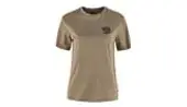 Fjällräven Walk With Nature T-Shirt W Women - T-shirts Fjällräven - Brown - F14600171-244-S - Size: S