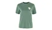 Fjällräven Walk With Nature T-Shirt W Women - T-shirts Fjällräven - Green - F14600171-614-M - Size: M