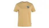 Fjällräven Fox Boxy Logo Tee W Women - T-shirts Fjällräven - Yellow - F87153-196-L - Size: L