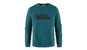 Fjällräven Logo Sweater M Men - Hoodies and Sweatshirts Fjällräven - Blue - F84142-574-M - Size: M