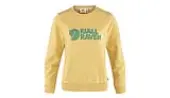 Fjällräven Logo Sweater W Mais Yellow Women - Hoodies and Sweatshirts Fjällräven - Yellow - F84143-133-S - Size: S