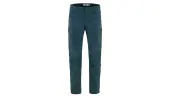 Fjällräven Keb Trousers M Long Mountain blue Men - Pants Fjällräven - Blue - F85656-570-570-46 - Size: 46