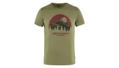 Fjällräven Nature T-Shirt M Men - T-shirts Fjällräven - Green - F87053-620-S - Size: S