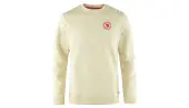 Fjällräven 1960 Logo Badge Sweater M Men - Hoodies and Sweatshirts Fjällräven - offwhite - F87163-113-M - Size: M