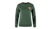 Fjällräven 1960 Logo Badge Sweater W Women - Hoodies and Sweatshirts Fjällräven - Green - F87230-679-S - Size: S