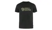 Fjällräven Logo T-Shirt M Men - T-shirts Fjällräven - Black - F87310-550-L - Size: L