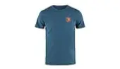 Fjällräven Logo T-Shirt M Men - T-shirts Fjällräven - Blue - F87313-534-L - Size: L
