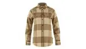 Fjällräven Canada Shirt LS W Brown-Light Beige Women - Shirt Fjällräven - Light Brown - F90835-232-191-L - Size: L