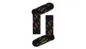 Happy Socks Flamingo Sock Unisex - Socks Happy Socks - Black - FAM01-9300-4-7 - Size: 4-7
